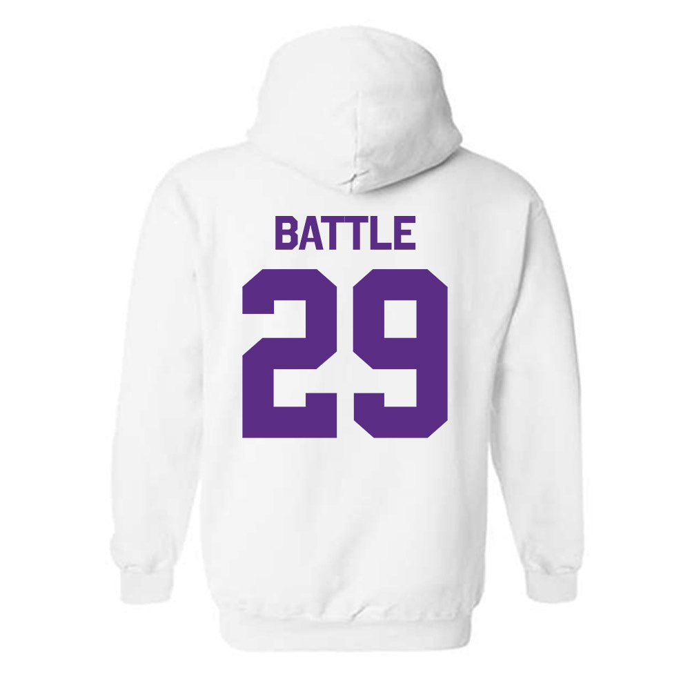 North Alabama - NCAA Baseball : justin battle - Classic Shersey Hooded Sweatshirt-1