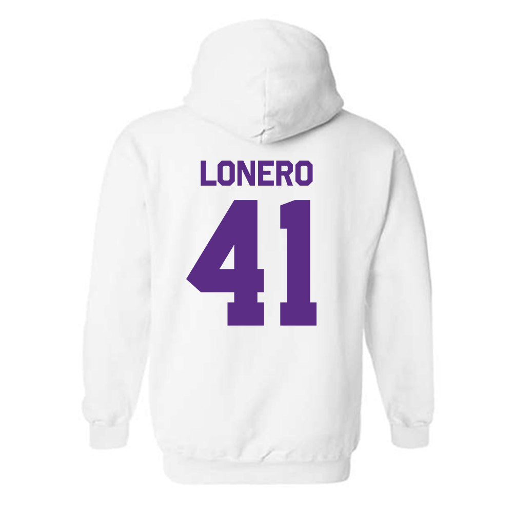 North Alabama - NCAA Baseball : Gio LoNero - Classic Shersey Hooded Sweatshirt-1