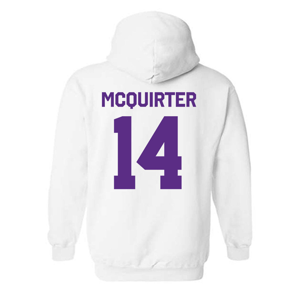 North Alabama - NCAA Women's Volleyball : Paris McQuirter - Classic Shersey Hooded Sweatshirt-1