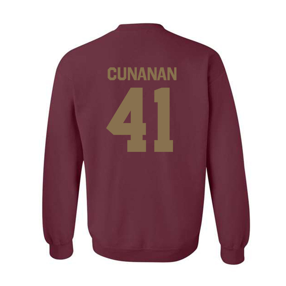 Texas State - NCAA Football : Dylan Cunanan - Classic Shersey Crewneck Sweatshirt-1