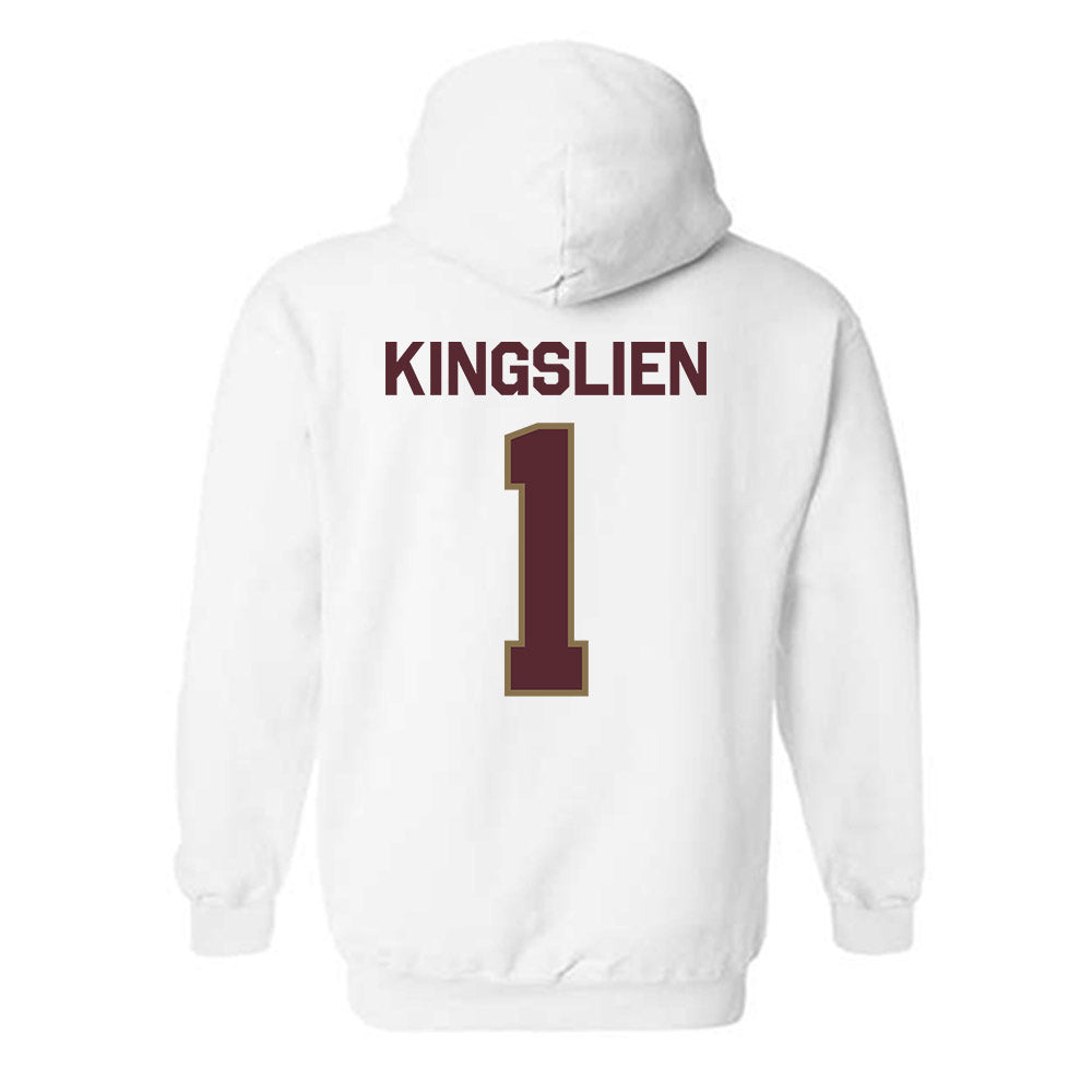 Texas State - NCAA Softball : Maddie Kingslien - Classic Shersey Hooded Sweatshirt-1
