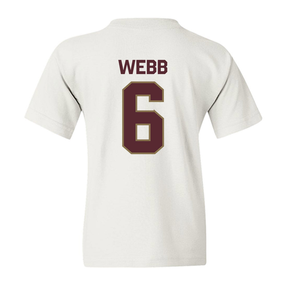 Texas State - NCAA Football : Easton Webb - Classic Shersey Youth T-Shirt-1