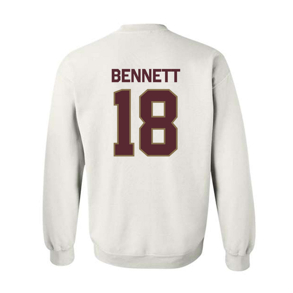 Texas State - NCAA Women's Volleyball : India Bennett - Classic Shersey Crewneck Sweatshirt-1