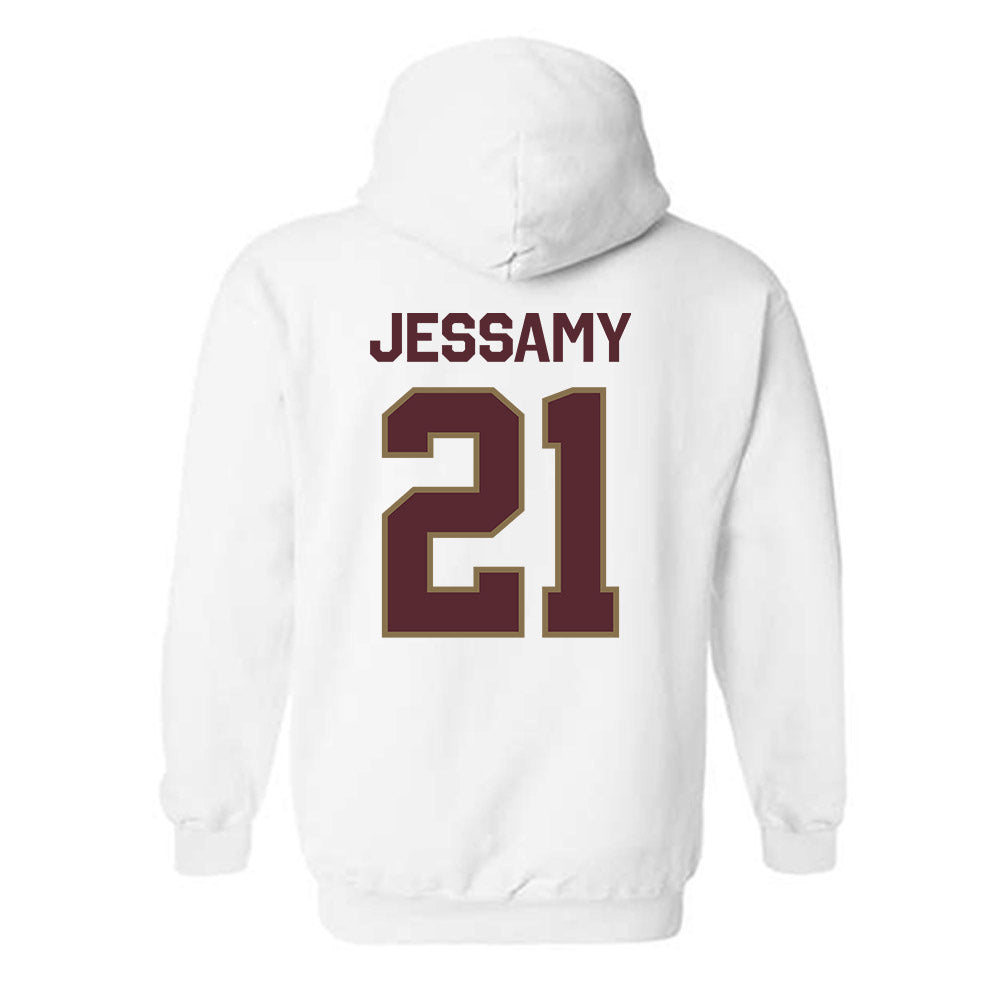 Texas State - NCAA Men's Basketball : Ronald Jessamy - Classic Shersey Hooded Sweatshirt-1