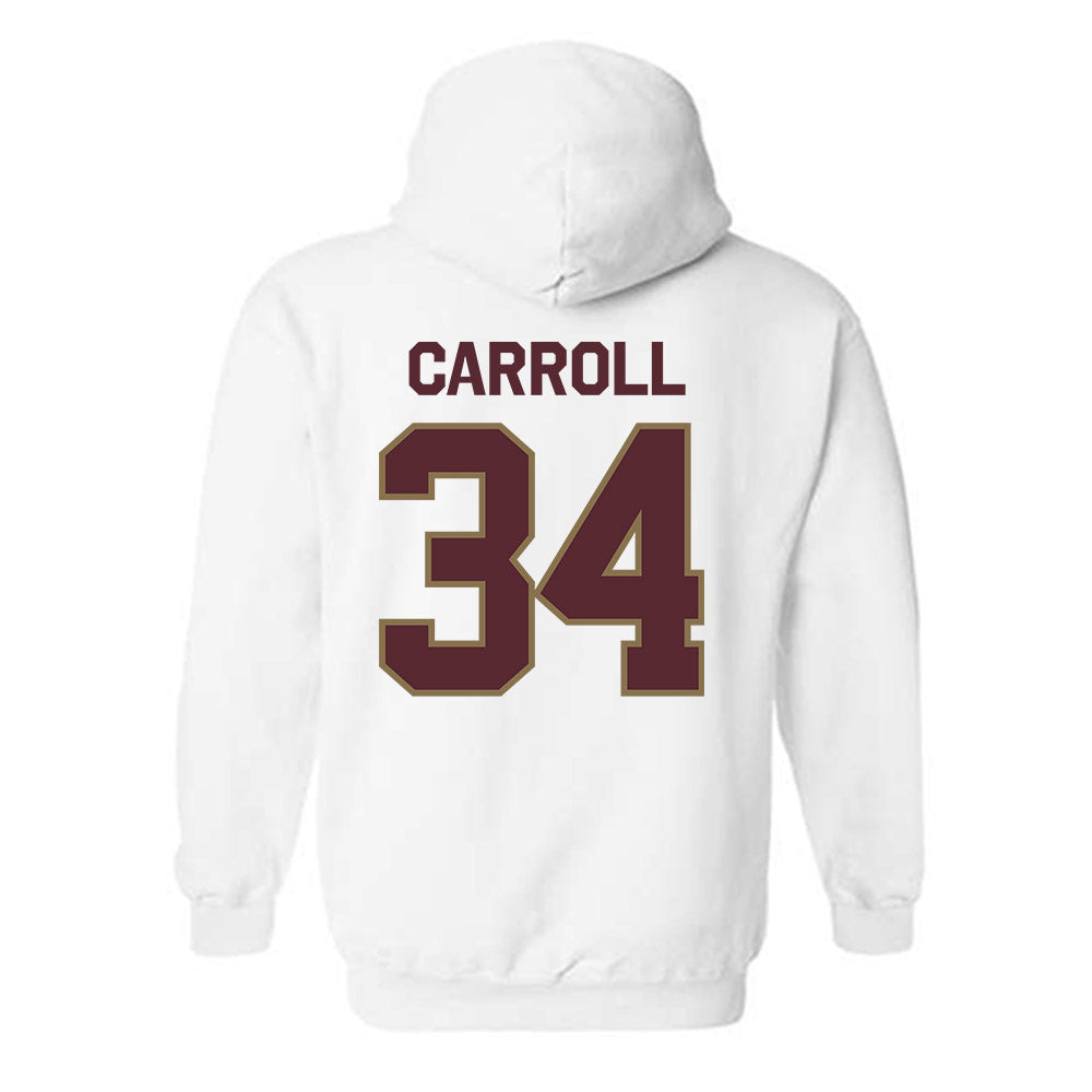 Texas State - NCAA Baseball : Coll Carroll - Classic Shersey Hooded Sweatshirt-1