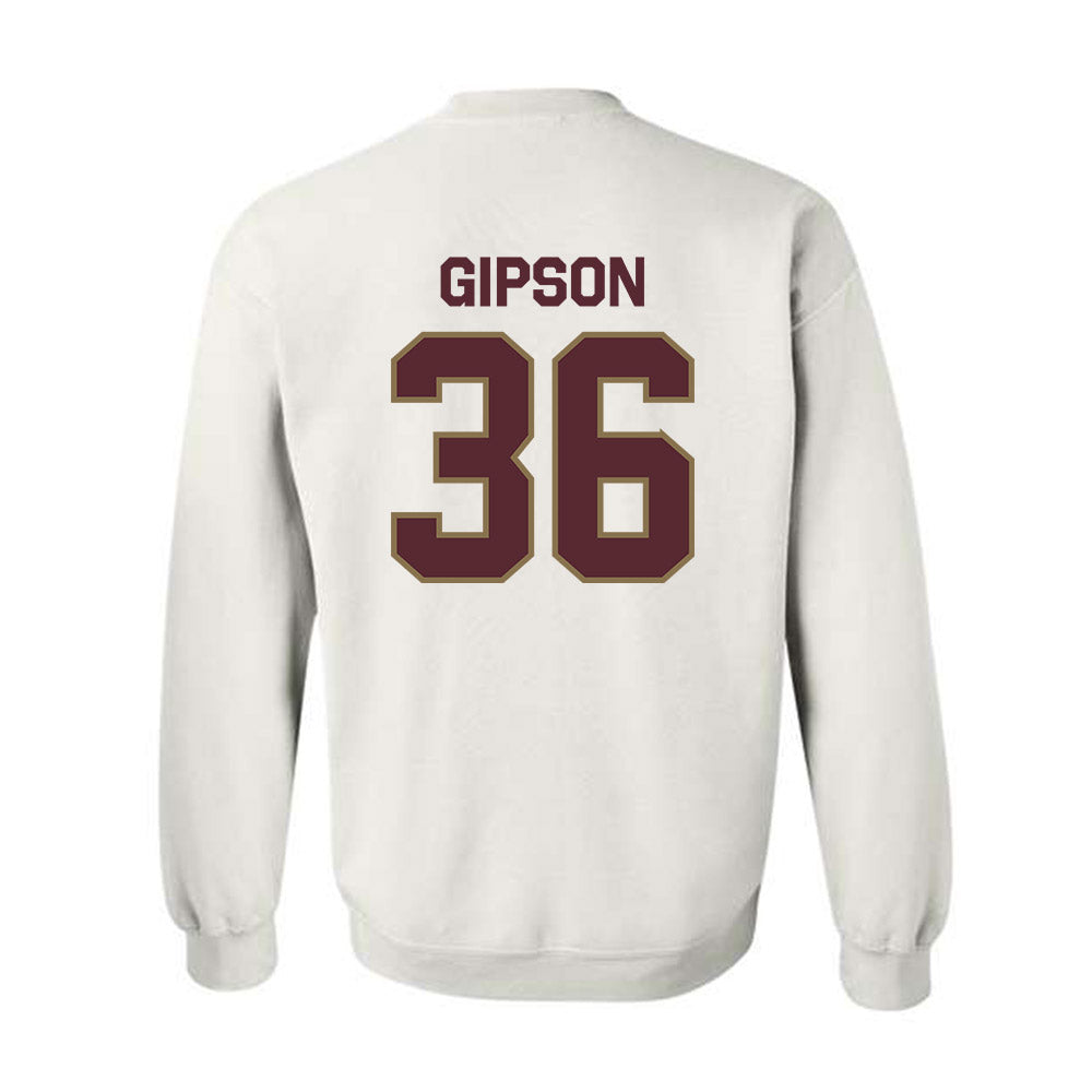 Texas State - NCAA Football : Greg Gipson - Classic Shersey Crewneck Sweatshirt-1