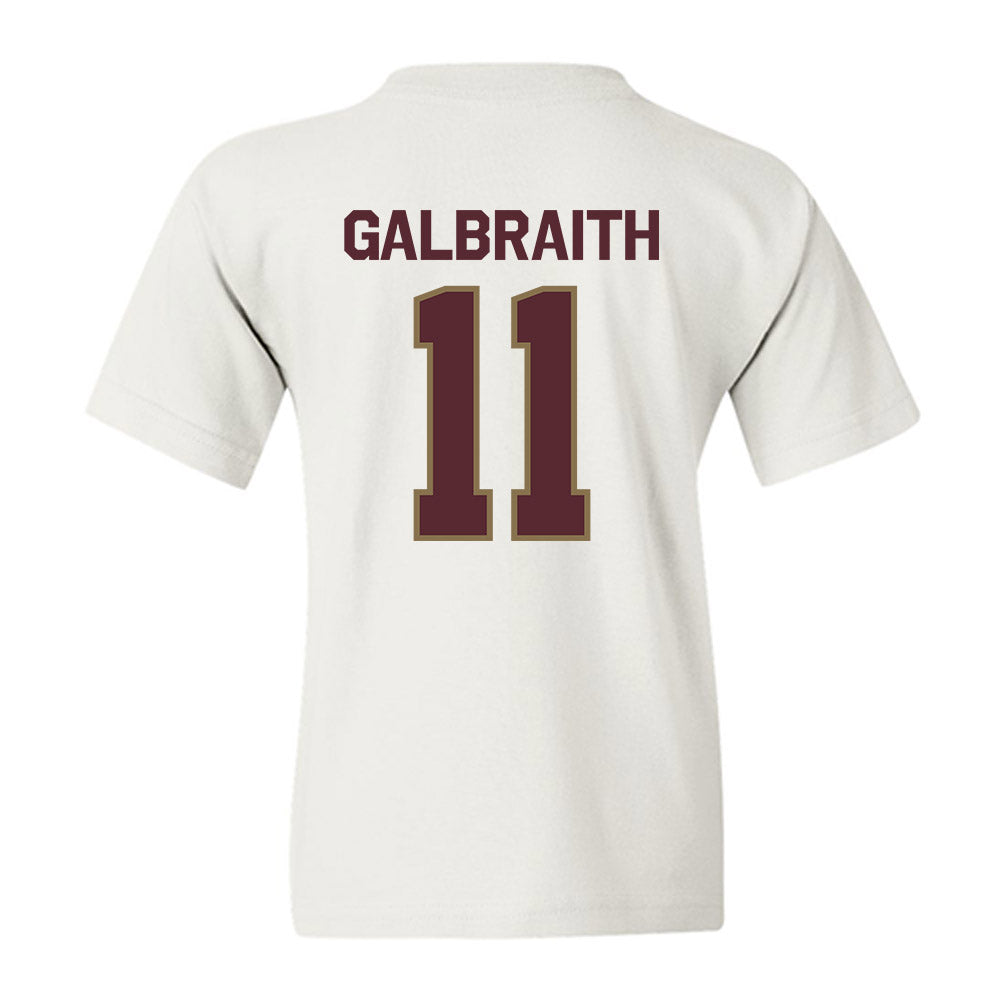Texas State - NCAA Women's Basketball : Mia Galbraith - Classic Shersey Youth T-Shirt-1