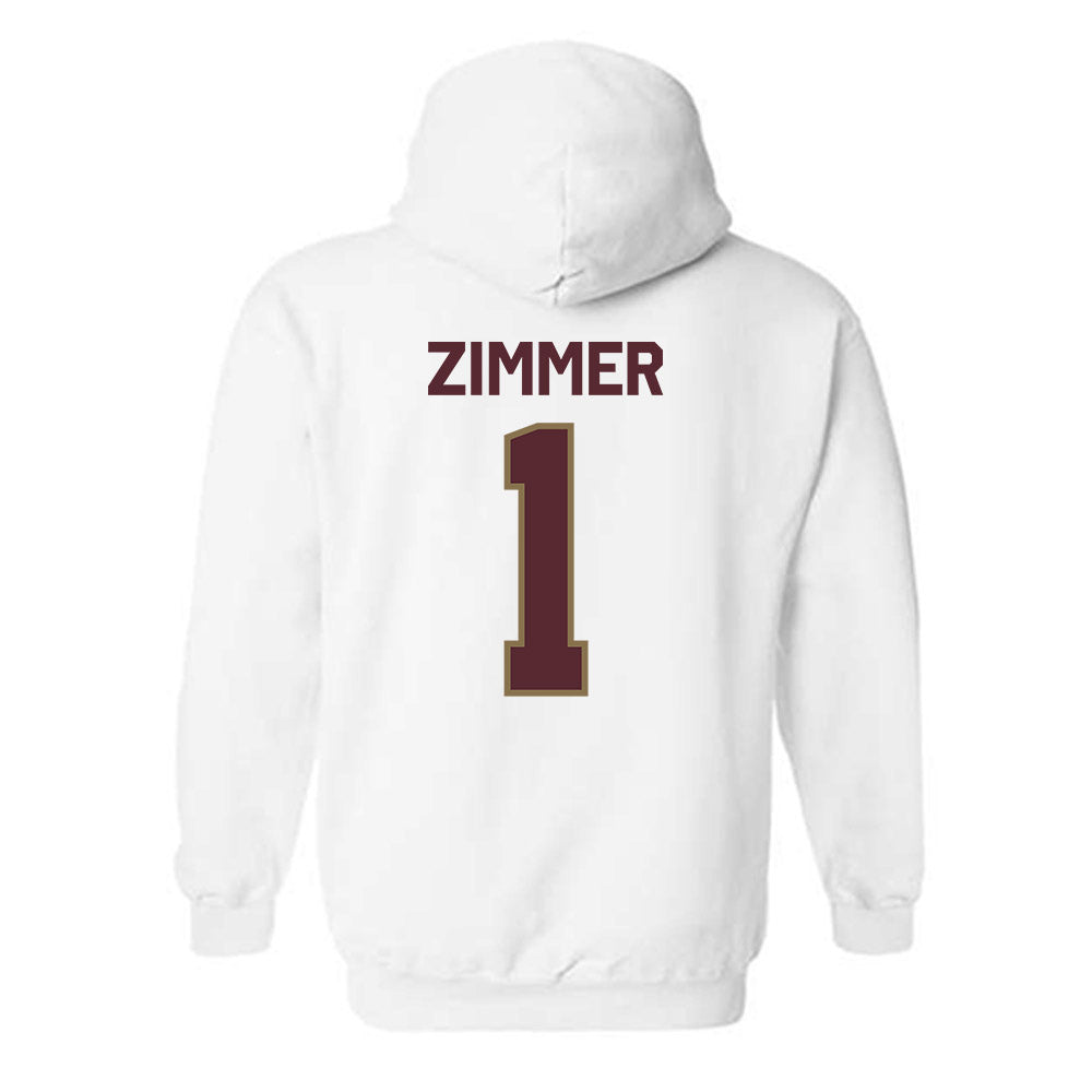 Texas State - NCAA Softball : Cadee Zimmer - Classic Shersey Hooded Sweatshirt-1