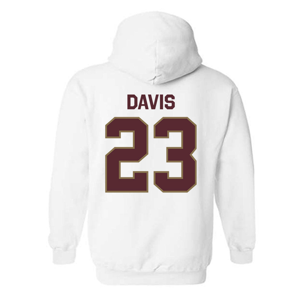 Texas State - NCAA Football : Darius Davis - Classic Shersey Hooded Sweatshirt-1