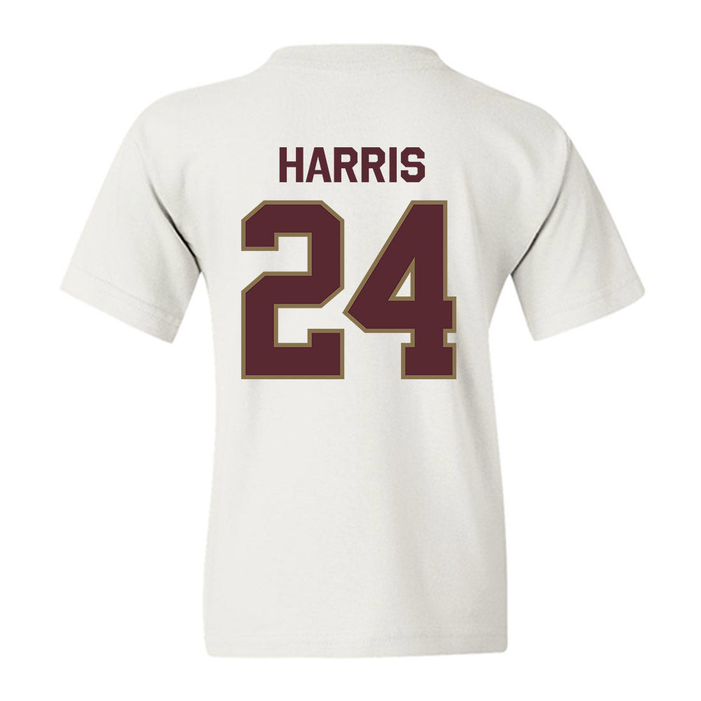 Texas State - NCAA Football : Juntavious Harris - Classic Shersey Youth T-Shirt-1