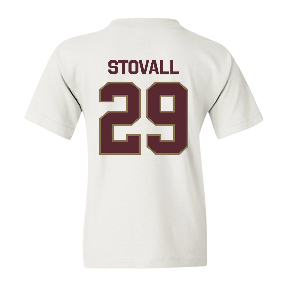 Texas State - NCAA Baseball : Kortland Stovall - Classic Shersey Youth T-Shirt-1