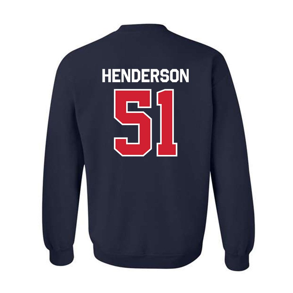 Fresno State - NCAA Football : Braylan Henderson - Classic Shersey Crewneck Sweatshirt-1