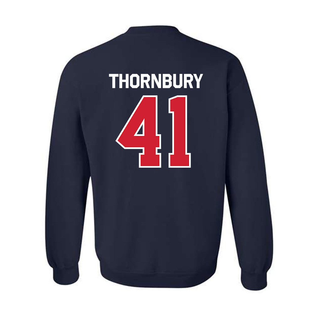 Fresno State - NCAA Baseball : Weston Thornbury - Classic Shersey Crewneck Sweatshirt-1