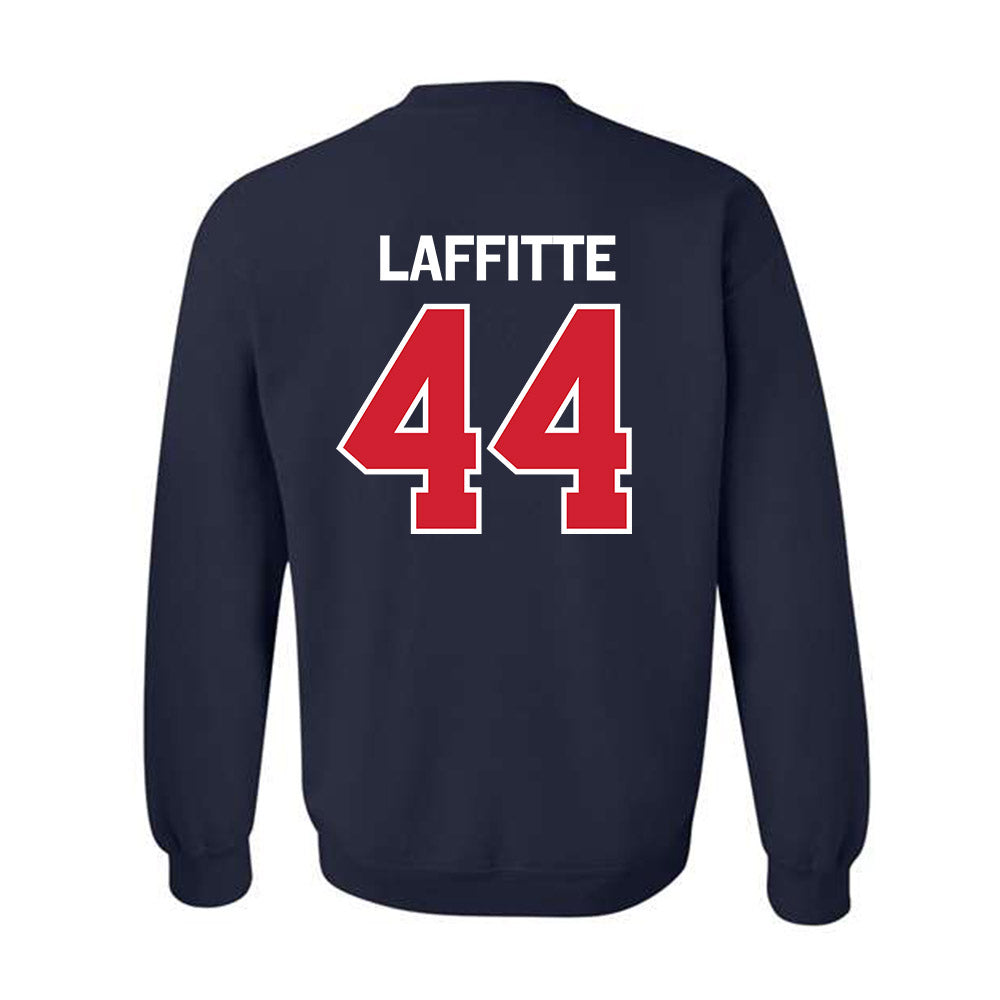 Fresno State - NCAA Football : Deijon Laffitte - Classic Shersey Crewneck Sweatshirt-1