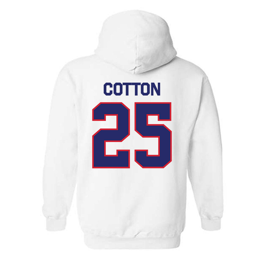 Fresno State - NCAA Football : Keynan Cotton - Classic Shersey Hooded Sweatshirt-1