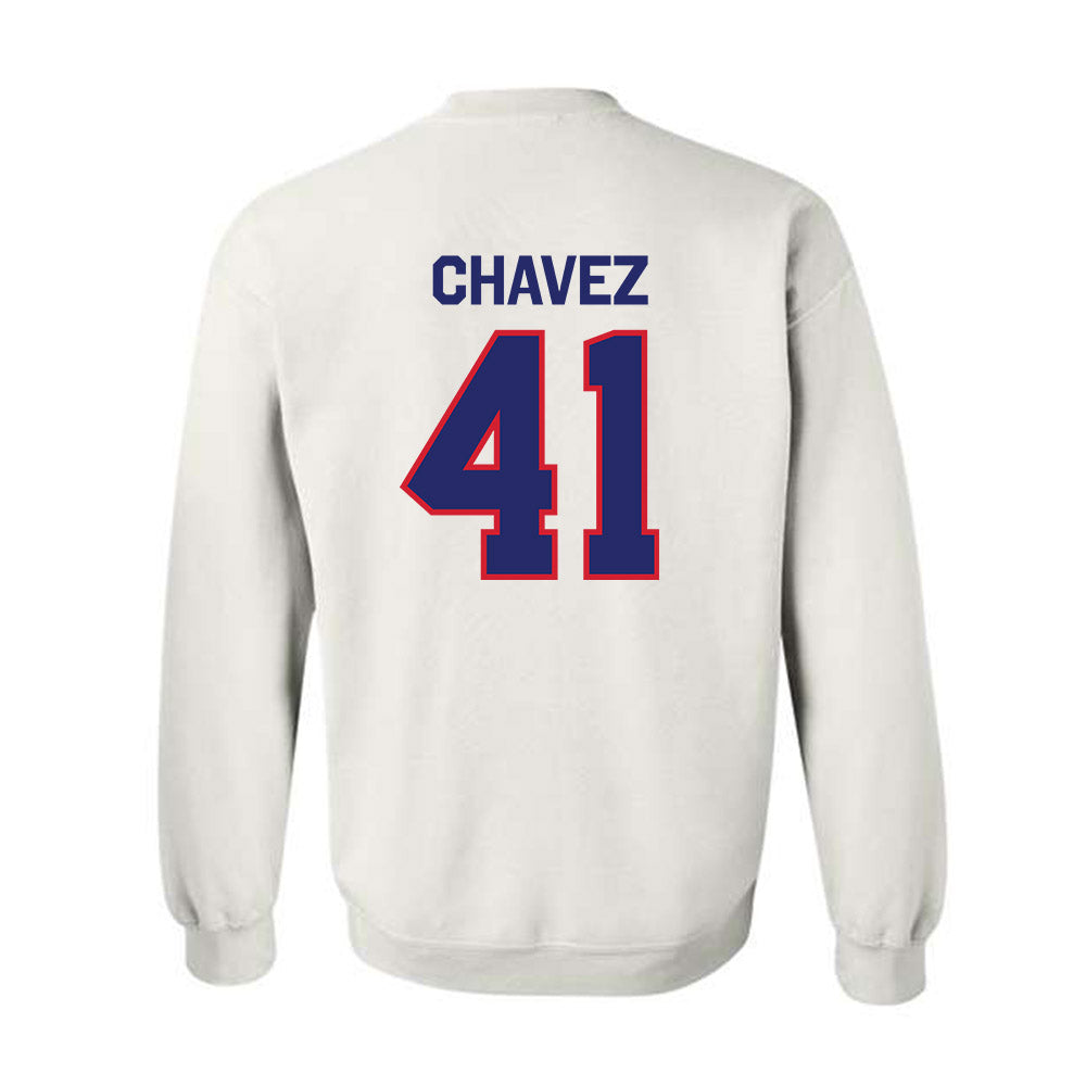 Fresno State - NCAA Football : Andrew Chavez - Classic Shersey Crewneck Sweatshirt-1