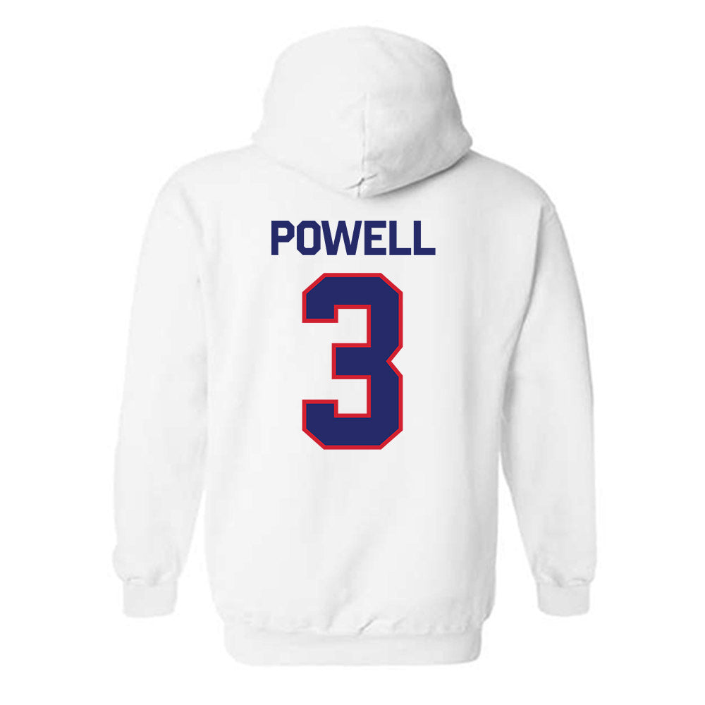Fresno State - NCAA Women's Basketball : Danae Powell - Classic Shersey Hooded Sweatshirt-1