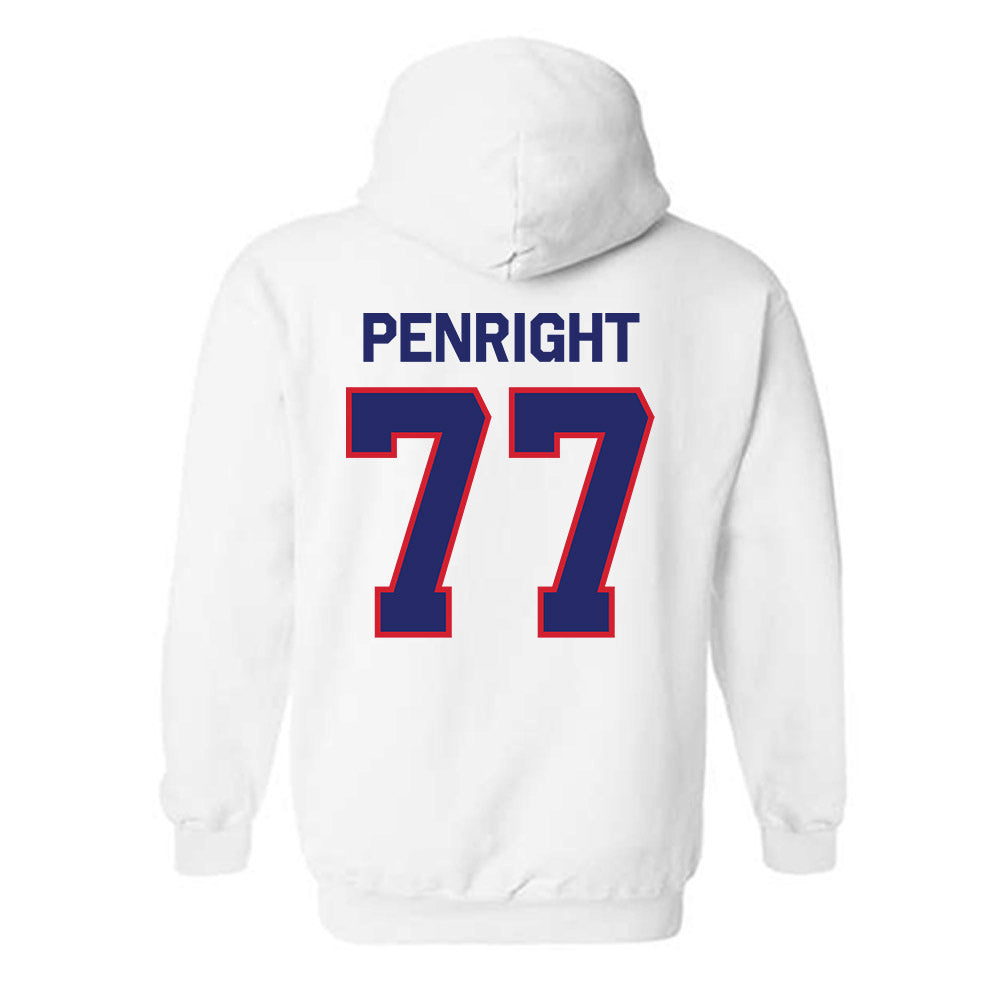 Fresno State - NCAA Football : Toreon Penright - Classic Shersey Hooded Sweatshirt-1