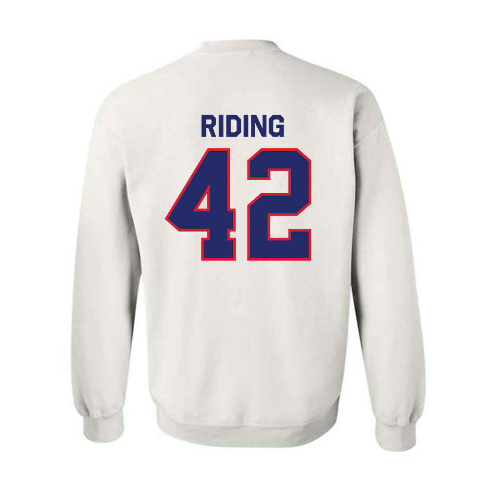 Fresno State - NCAA Baseball : Jake Riding - Classic Shersey Crewneck Sweatshirt-1