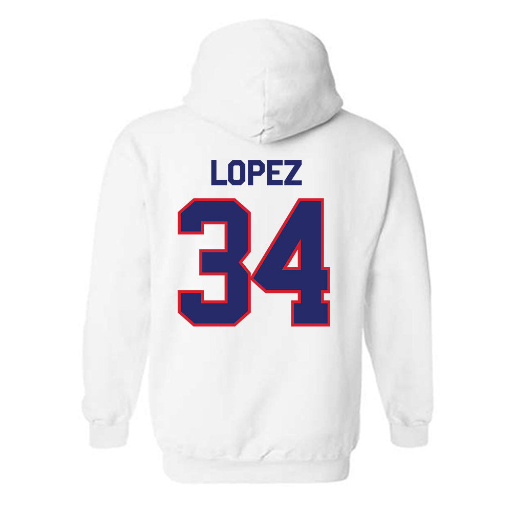 Fresno State - NCAA Softball : Christal Lopez - Classic Shersey Hooded Sweatshirt-1