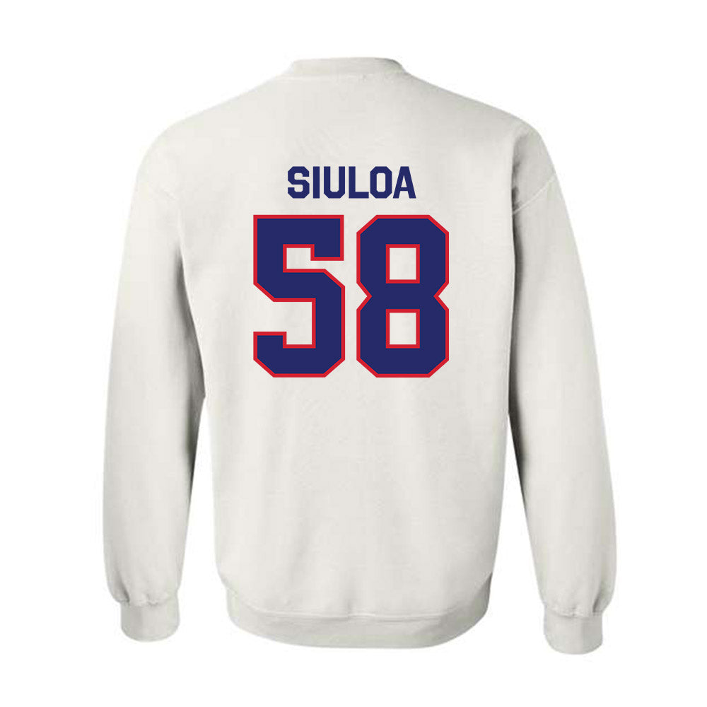 Fresno State - NCAA Football : Efren Siuloa - Classic Shersey Crewneck Sweatshirt-1