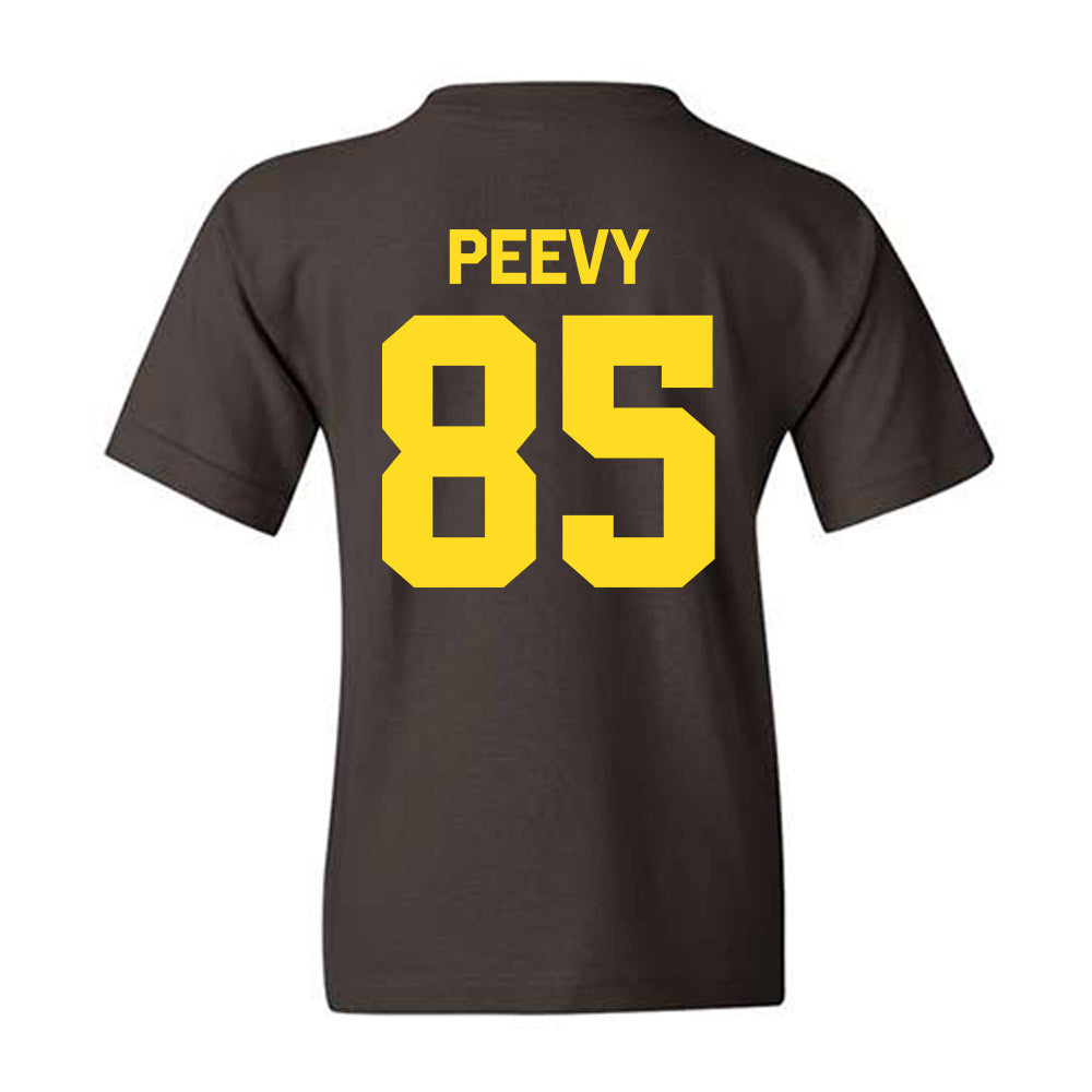 Western Michigan - NCAA Football : Braden Peevy - Classic Shersey Youth T-Shirt-1