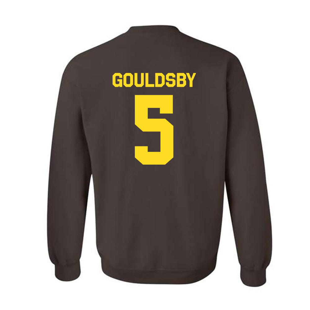 Western Michigan - NCAA Football : Kordell Gouldsby - Classic Shersey Crewneck Sweatshirt-1
