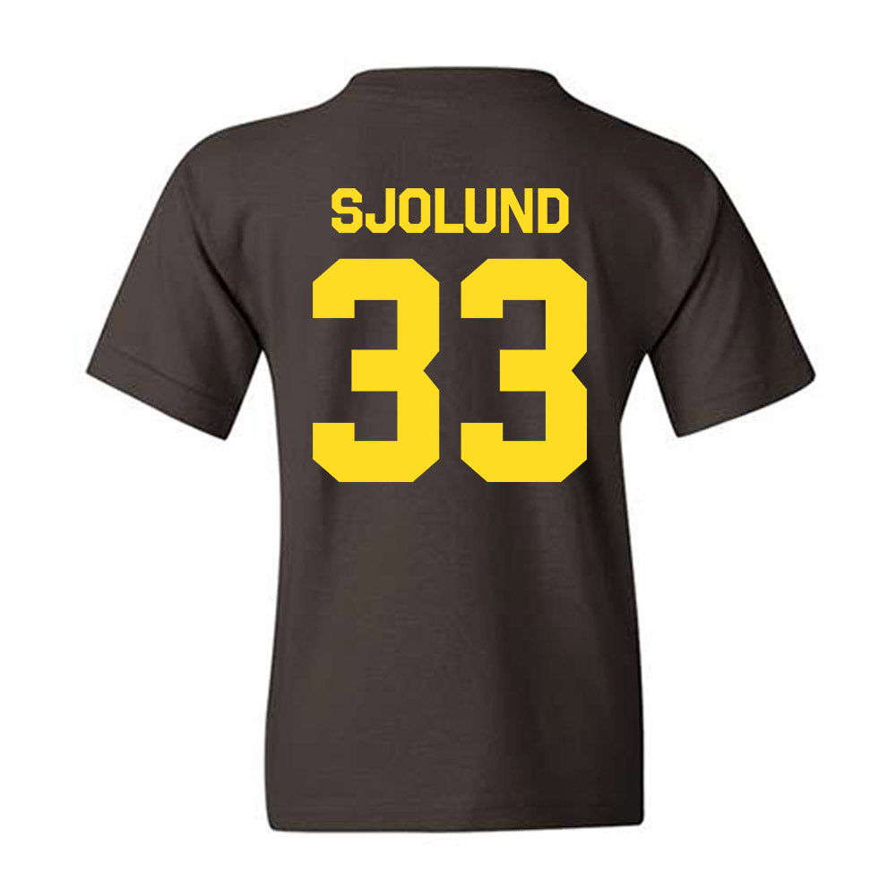 Western Michigan - NCAA Men's Ice Hockey : Samuel Sjolund - Classic Shersey Youth T-Shirt-1