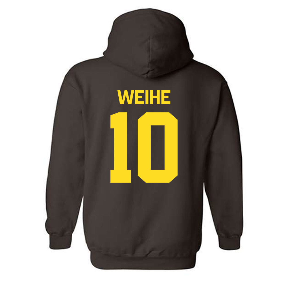 Western Michigan - NCAA Women's Volleyball : Gabby Weihe - Classic Shersey Hooded Sweatshirt-1