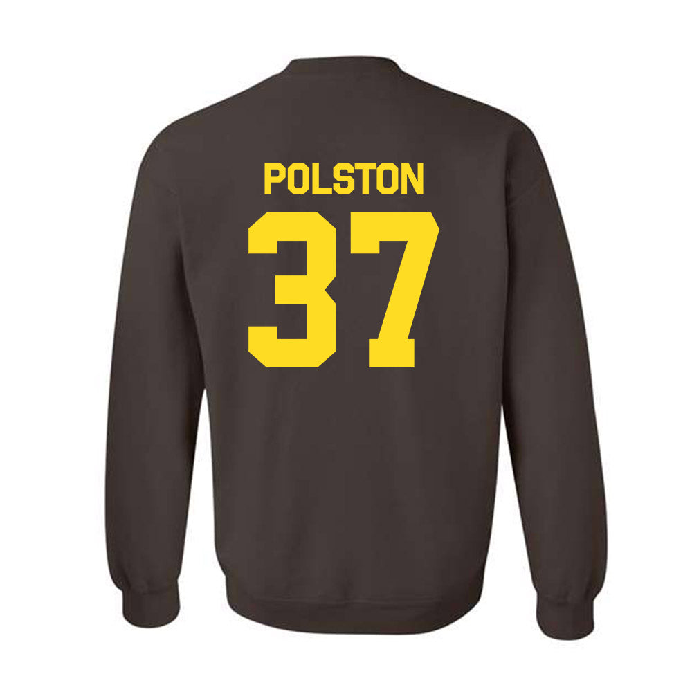 Western Michigan - NCAA Men's Ice Hockey : Michael Polston - Classic Shersey Crewneck Sweatshirt-1