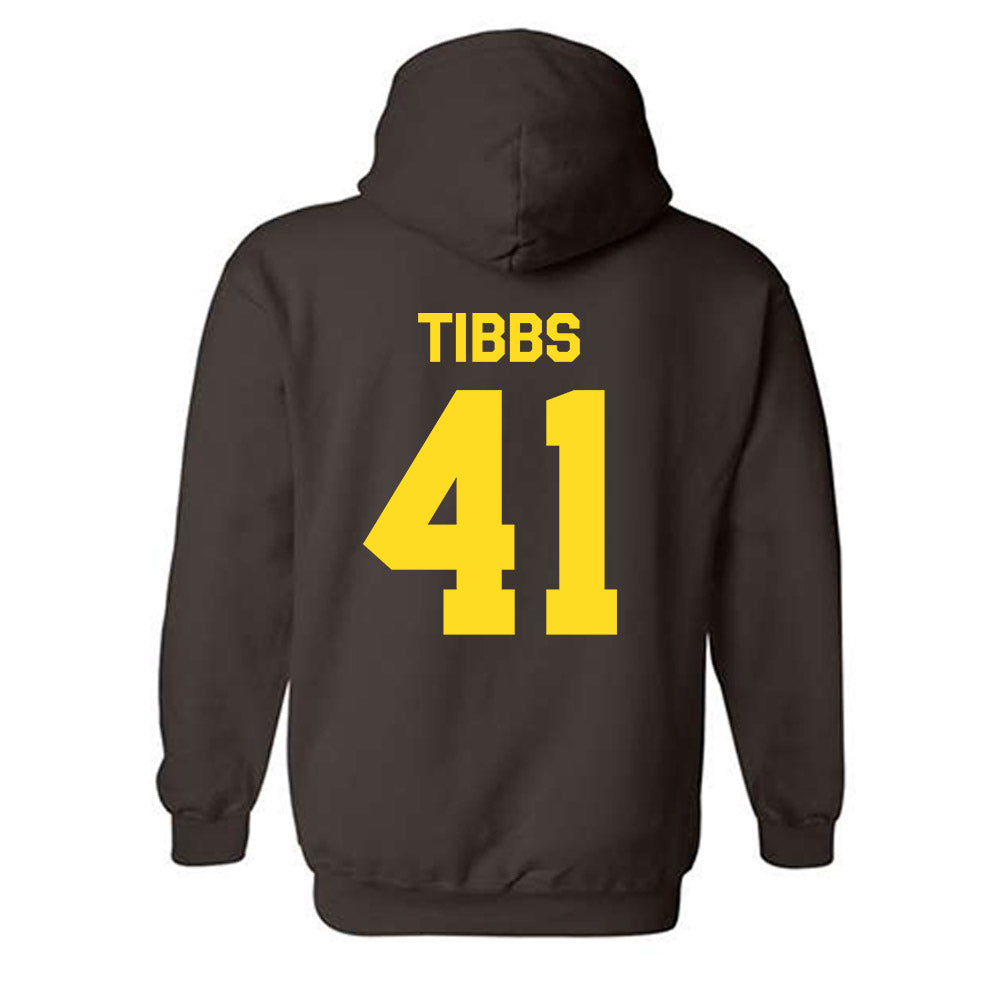 Western Michigan - NCAA Football : Zavian Tibbs - Classic Shersey Hooded Sweatshirt-1