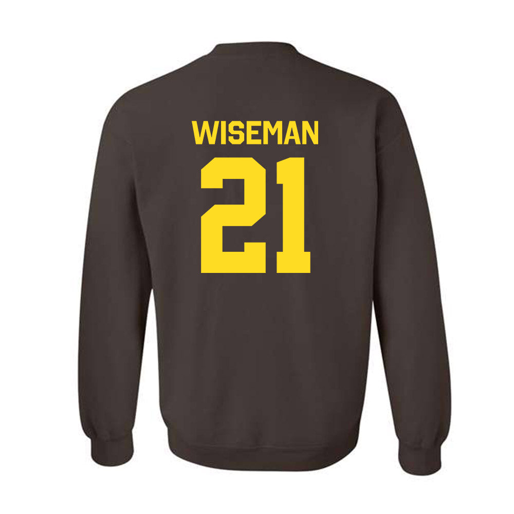 Western Michigan - NCAA Women's Basketball : Faith Wiseman - Classic Shersey Crewneck Sweatshirt-1