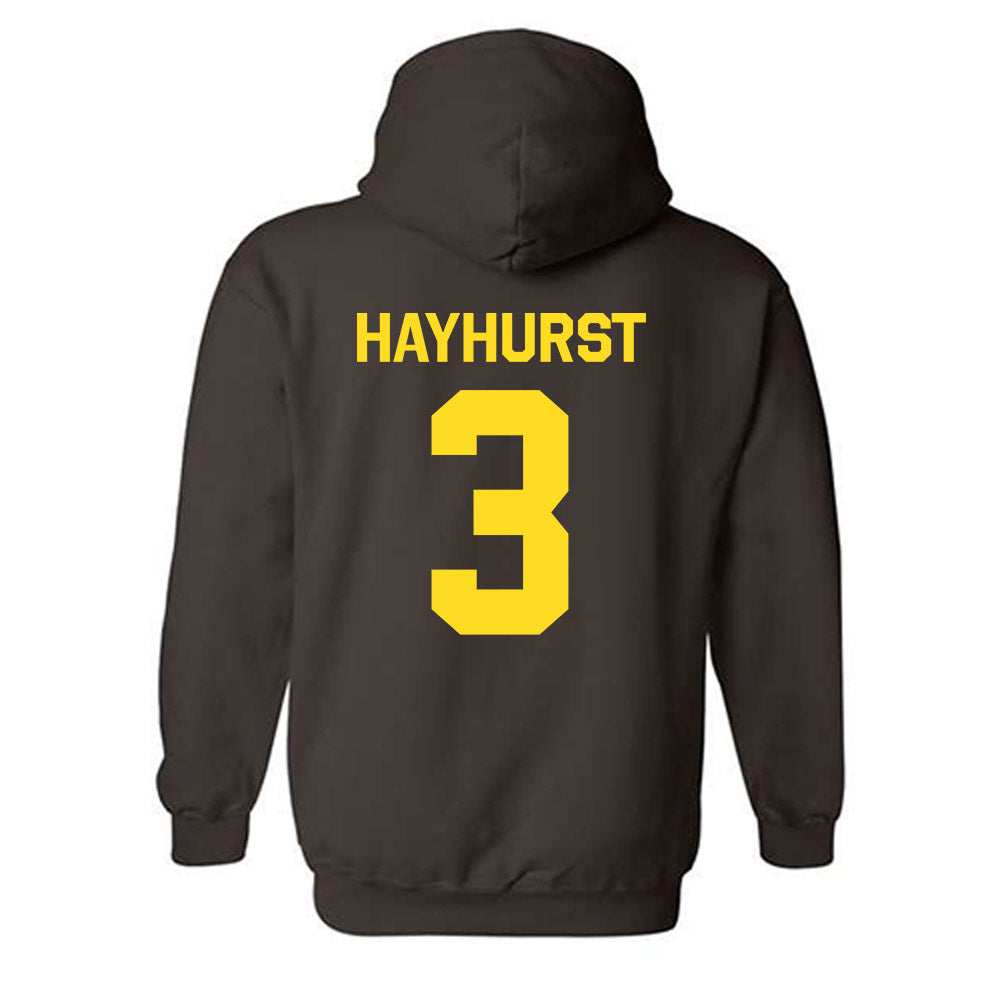 Western Michigan - NCAA Men's Basketball : Tanner Hayhurst - Classic Shersey Hooded Sweatshirt-1