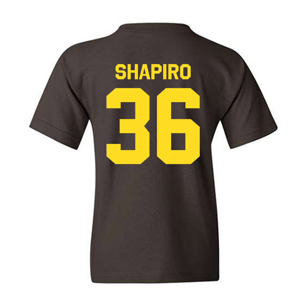 Western Michigan - NCAA Baseball : Evan Shapiro - Classic Shersey Youth T-Shirt-1