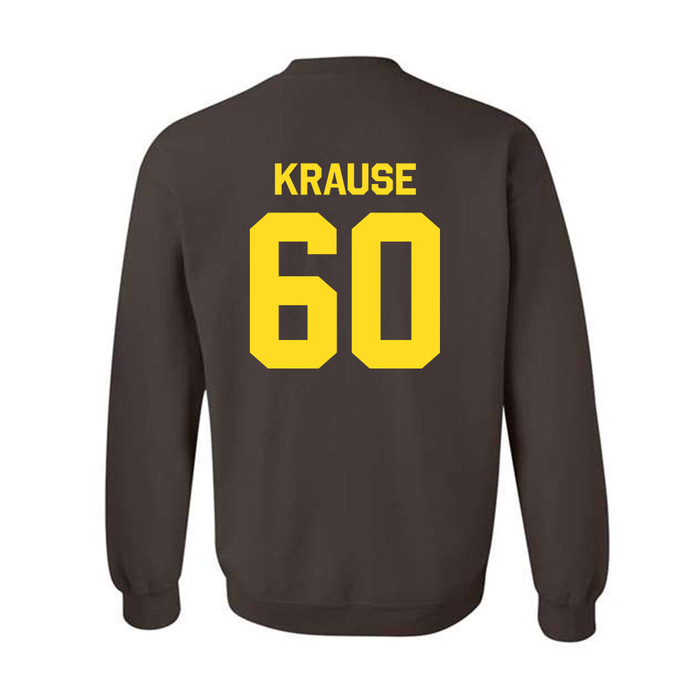 Western Michigan - NCAA Football : Jacob Krause - Classic Shersey Crewneck Sweatshirt-1