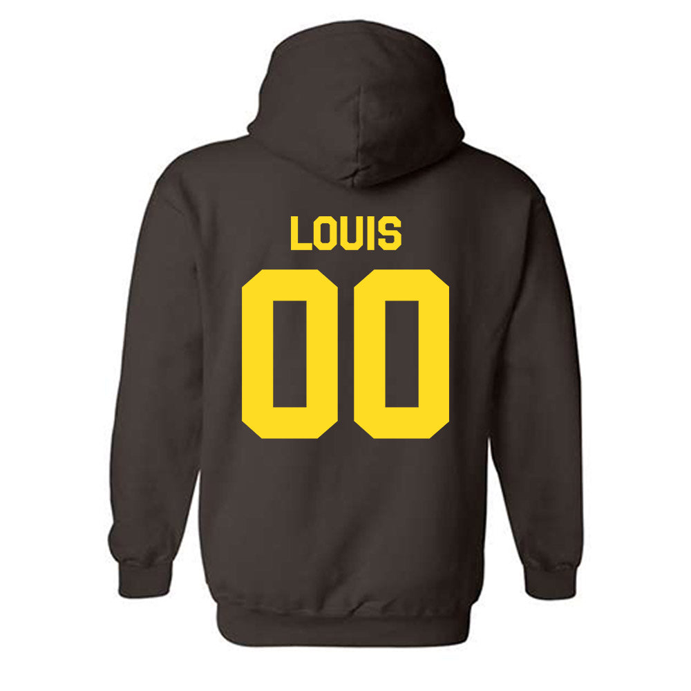 Western Michigan - NCAA Football : Amarian Louis - Classic Shersey Hooded Sweatshirt-1