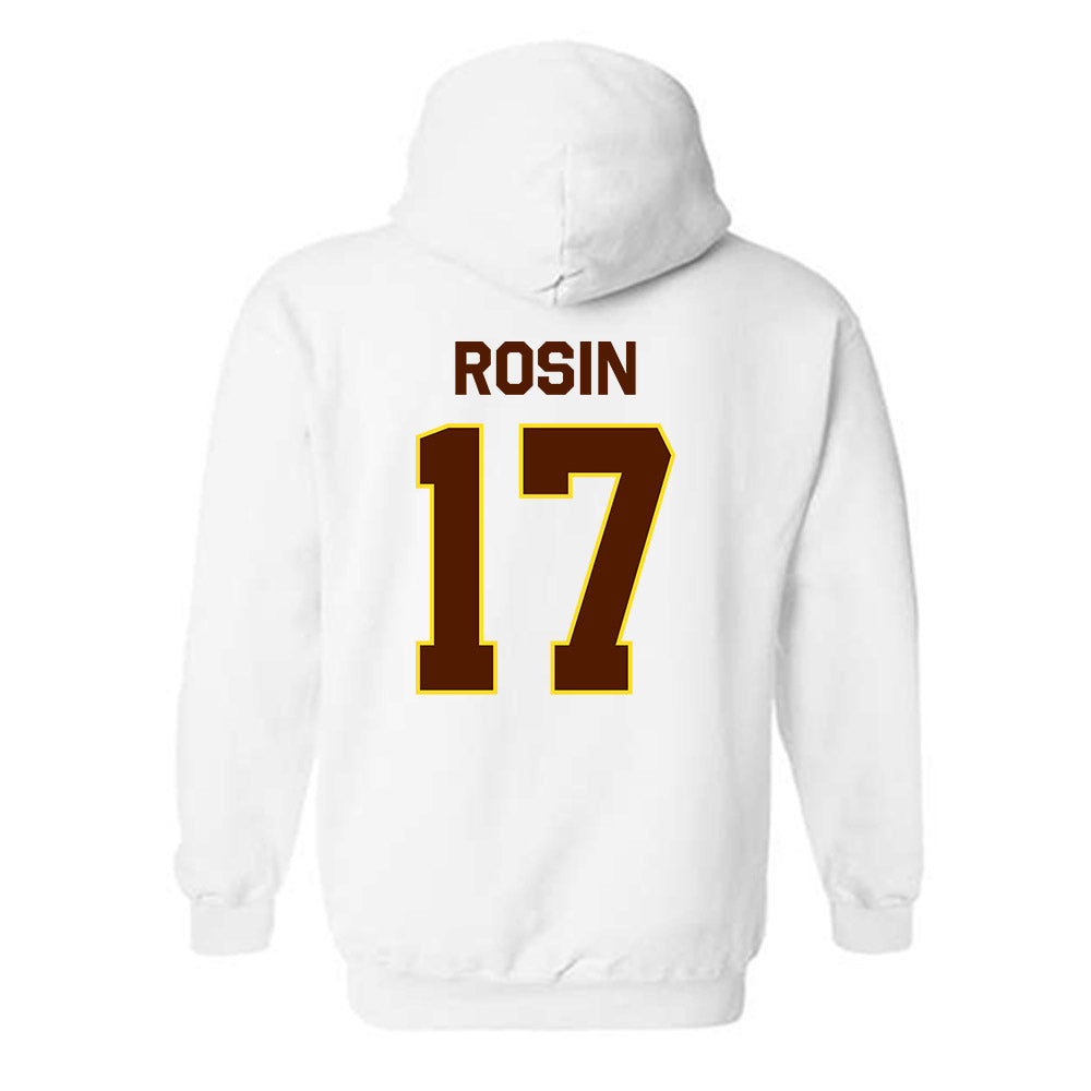 Western Michigan - NCAA Men's Soccer : Alex Rosin - Classic Shersey Hooded Sweatshirt-1