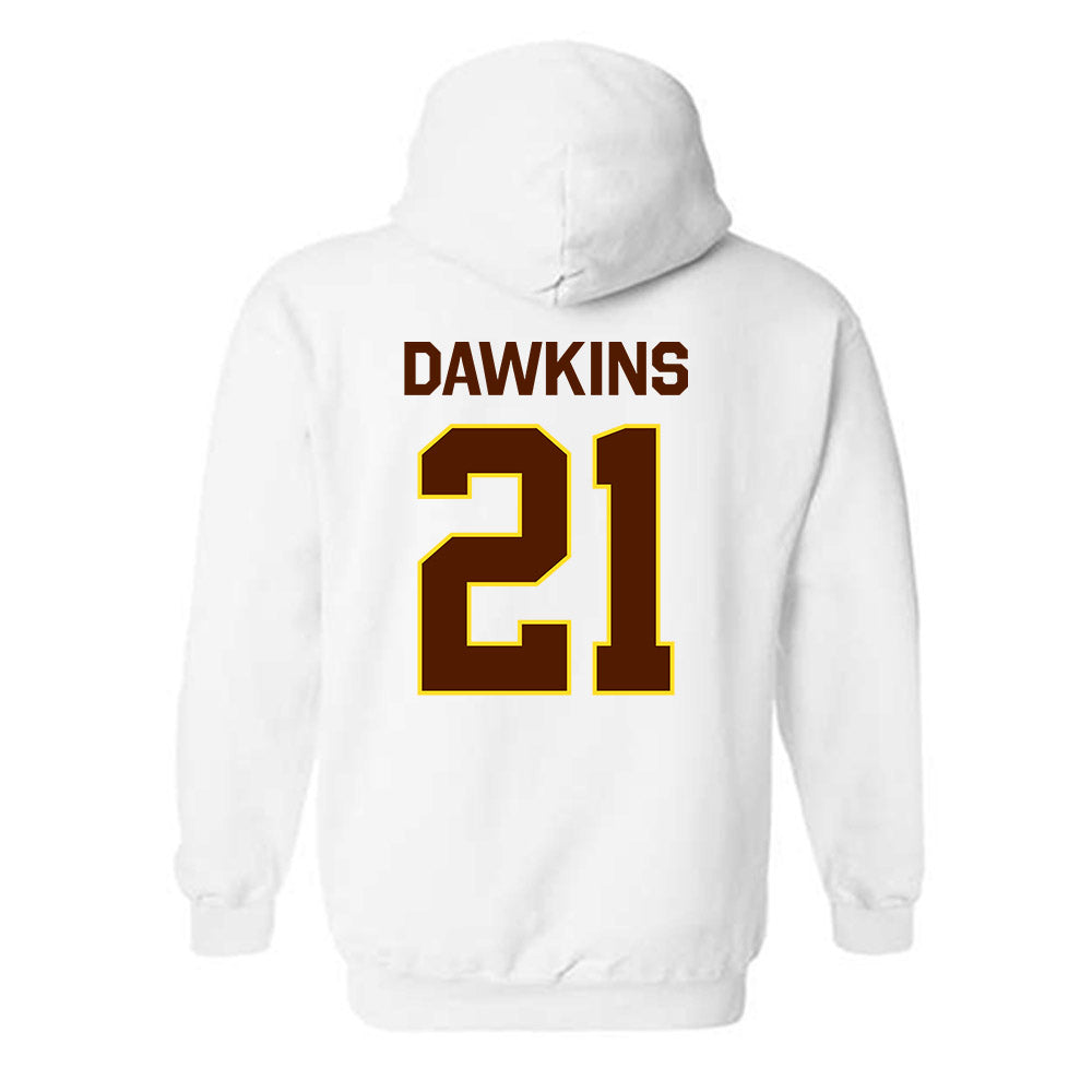 Western Michigan - NCAA Football : Chase Dawkins - Classic Shersey Hooded Sweatshirt-1