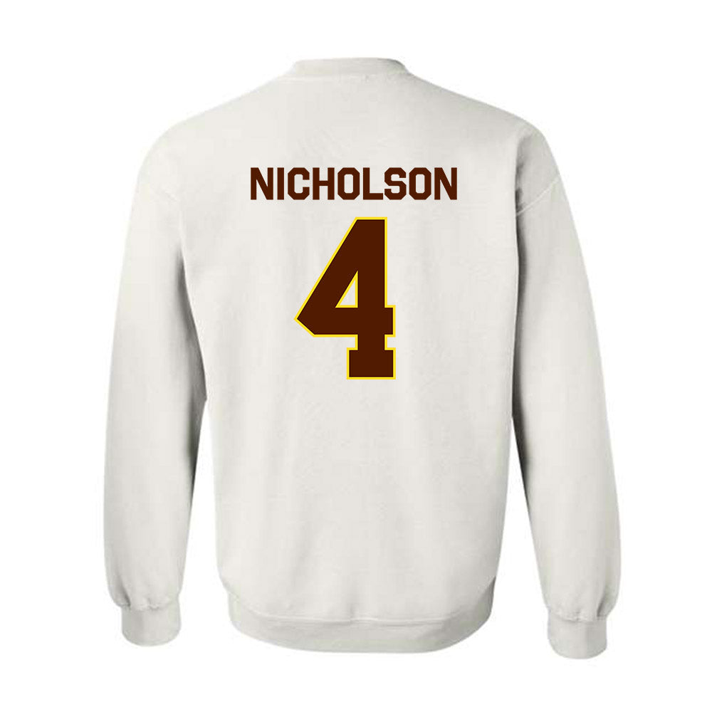 Western Michigan - NCAA Men's Soccer : Joshua Nicholson - Classic Shersey Crewneck Sweatshirt-1