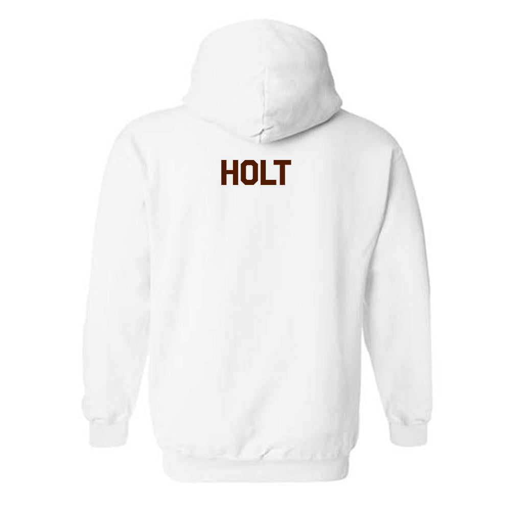 Western Michigan - NCAA Football : Tanner Holt - Classic Shersey Hooded Sweatshirt-1