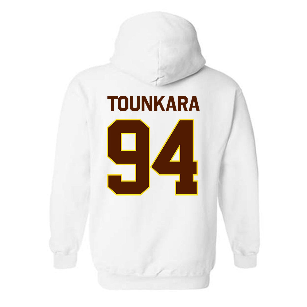 Western Michigan - NCAA Football : Ahmed Tounkara - Classic Shersey Hooded Sweatshirt-1