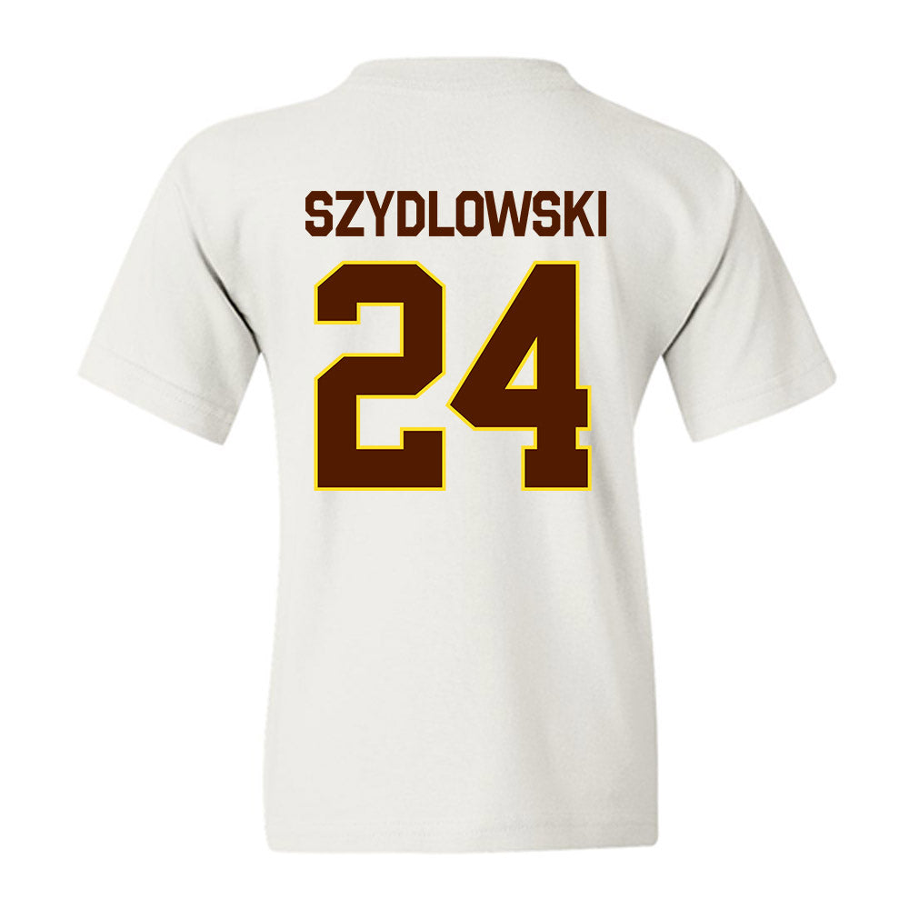 Western Michigan - NCAA Men's Ice Hockey : Garrett Szydlowski - Classic Shersey Youth T-Shirt-1