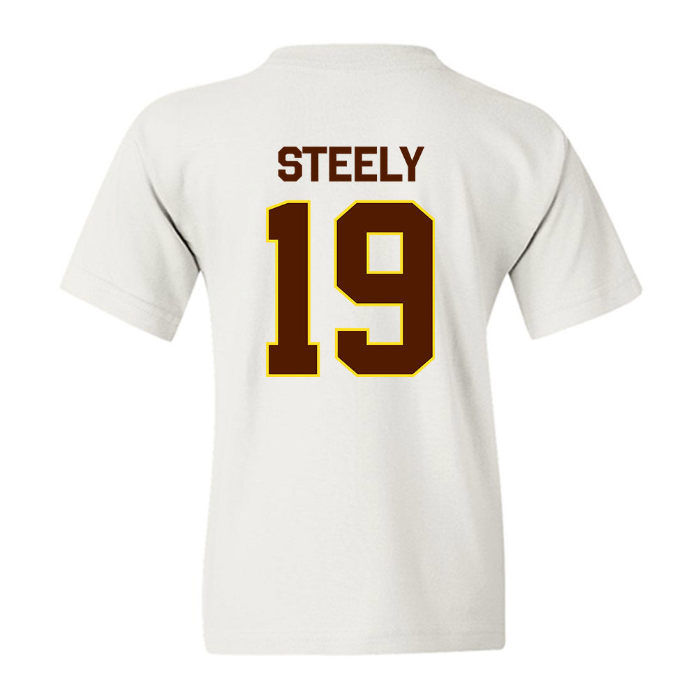 Western Michigan - NCAA Football : Braden Steely - Classic Shersey Youth T-Shirt-1