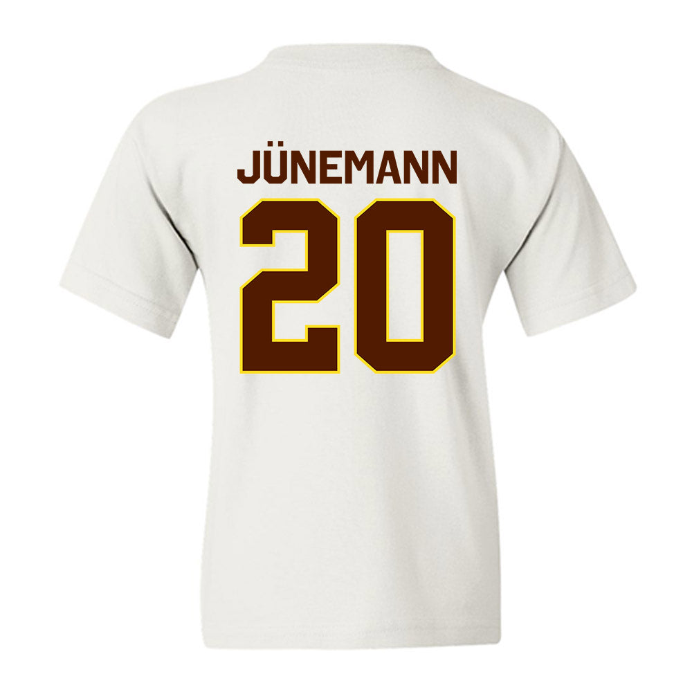 Western Michigan - NCAA Men's Basketball : Janis Jünemann - Classic Shersey Youth T-Shirt-1