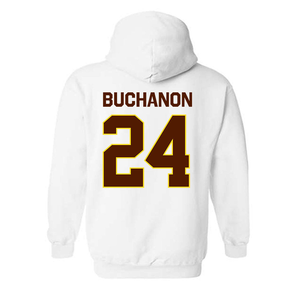Western Michigan - NCAA Women's Basketball : Kaylyn Buchanon - Classic Shersey Hooded Sweatshirt-1