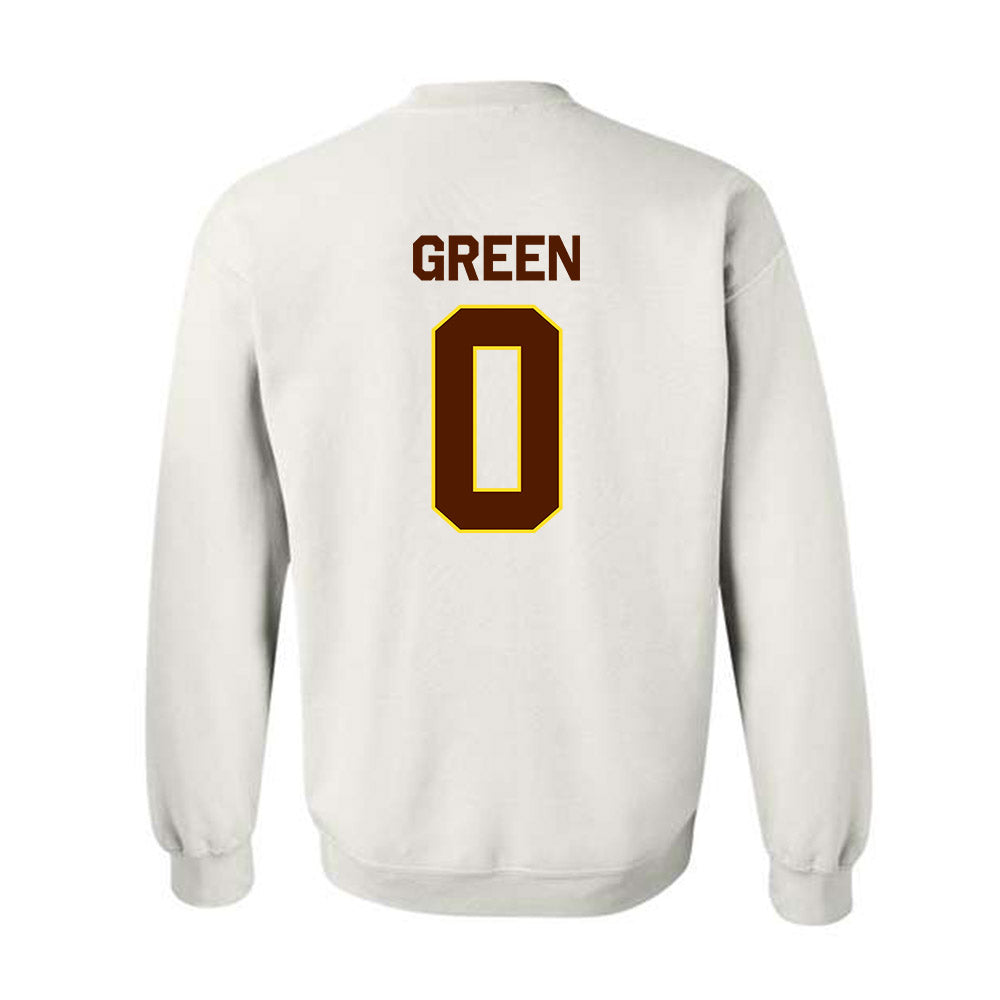 Western Michigan - NCAA Football : AJ Green - Classic Shersey Crewneck Sweatshirt-1
