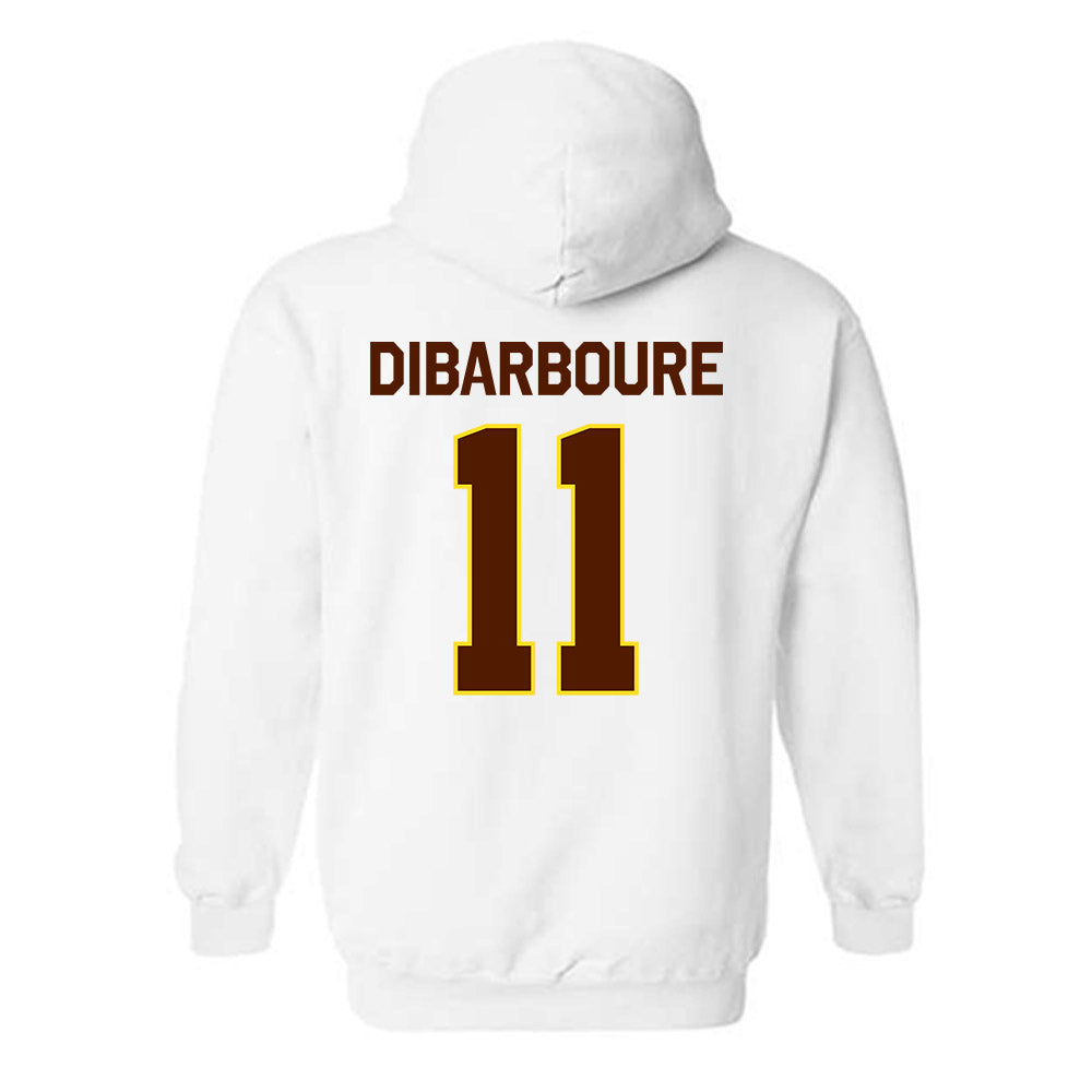 Western Michigan - NCAA Women's Basketball : Emma Dibarboure - Classic Shersey Hooded Sweatshirt-1