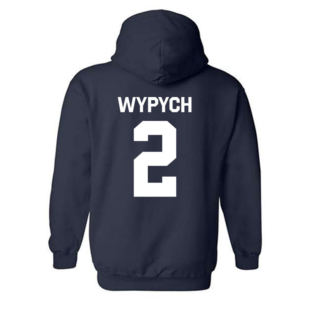 Butler - NCAA Women's Basketball : Anna Wypych - Classic Shersey Hooded Sweatshirt-1