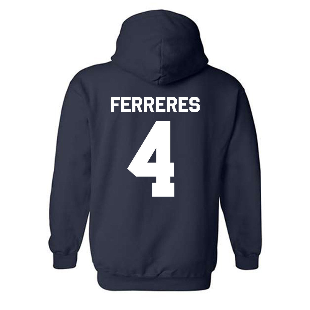 Butler - NCAA Men's Soccer : Manolo Ferreres - Classic Shersey Hooded Sweatshirt-1