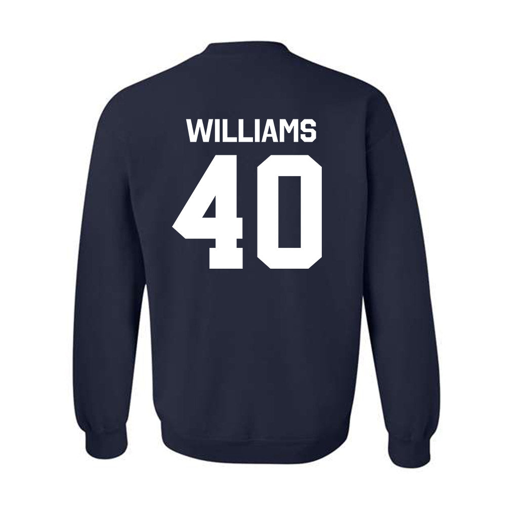 Butler - NCAA Football : Melik Williams - Classic Shersey Crewneck Sweatshirt-1
